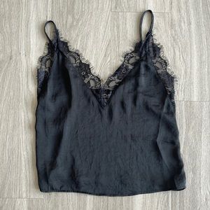 Urban Outfitters Satin Lace Trim Cami